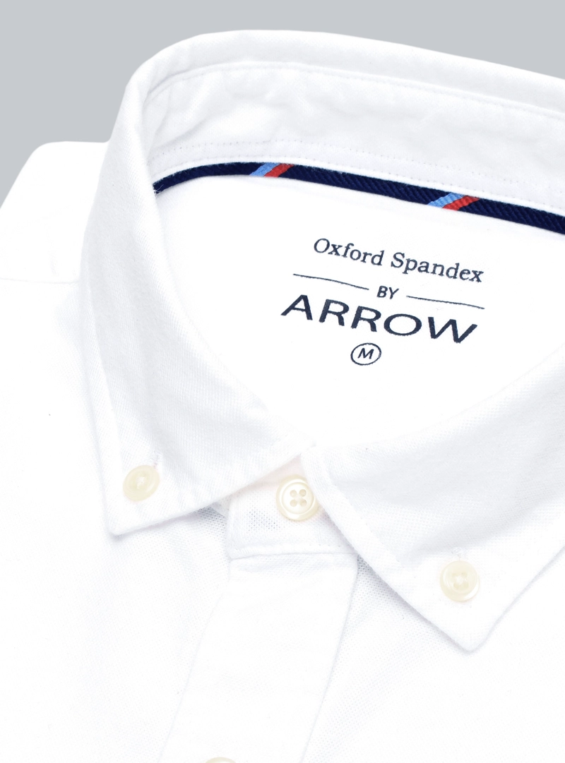 CAMISA HOMBRE ARROW OXFORD SPANDEX ELASTICA MANGA LARGA - 5