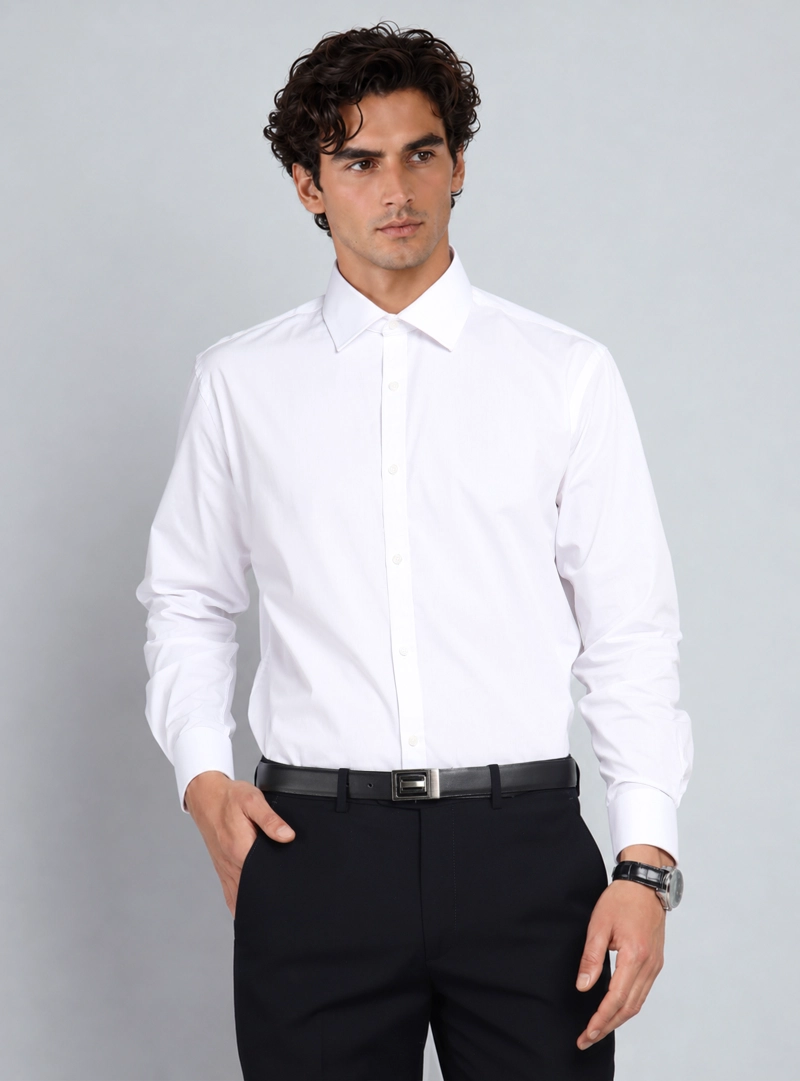 CAMISA HOMBRE ARROW FORMAL BLANCA TAILORED FIT - 1
