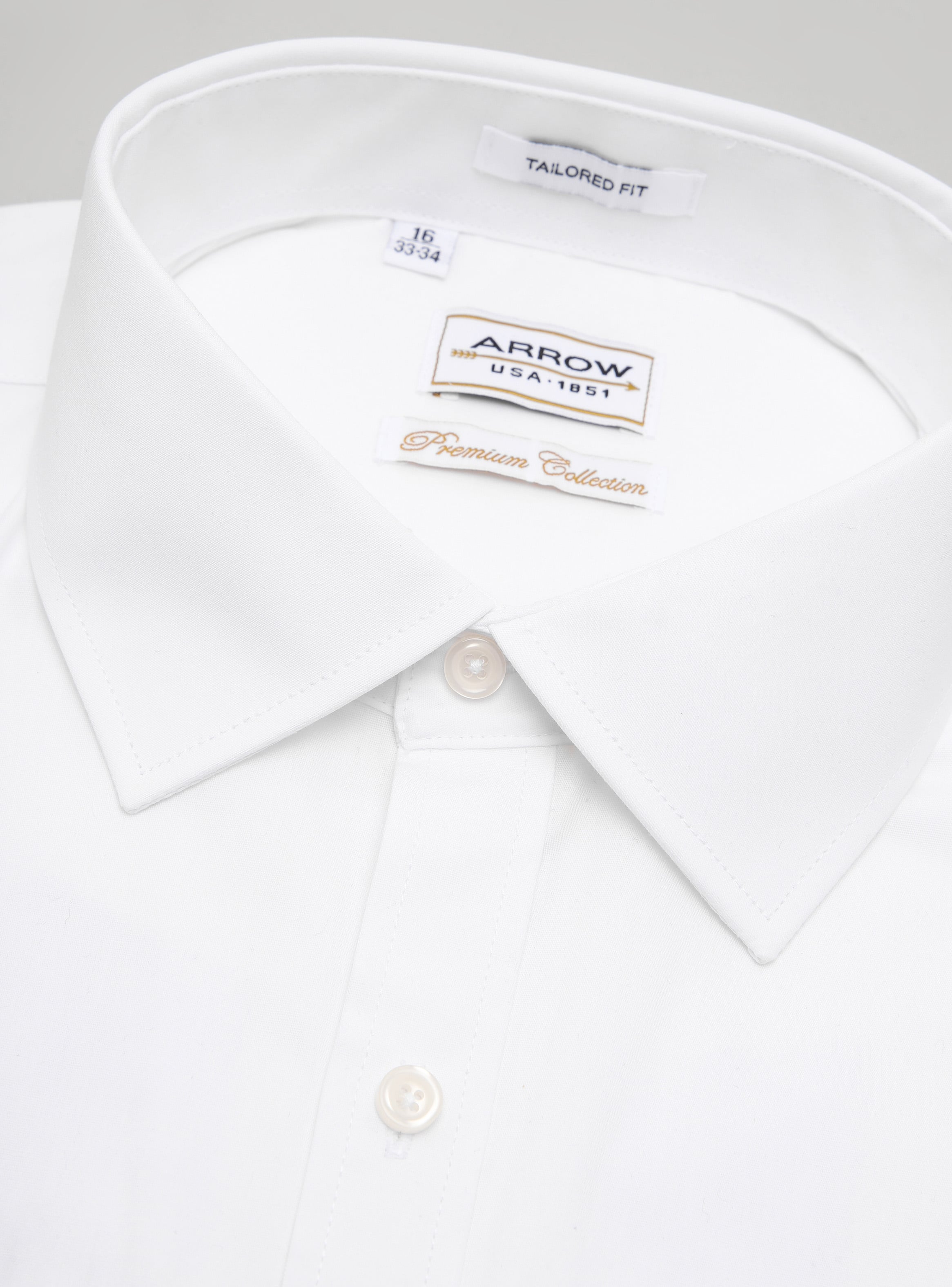 CAMISA HOMBRE ARROW FORMAL BLANCA TAILORED FIT - 2