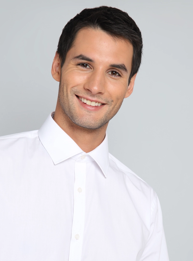 CAMISA HOMBRE ARROW FORMAL BLANCA TAILORED FIT - 3