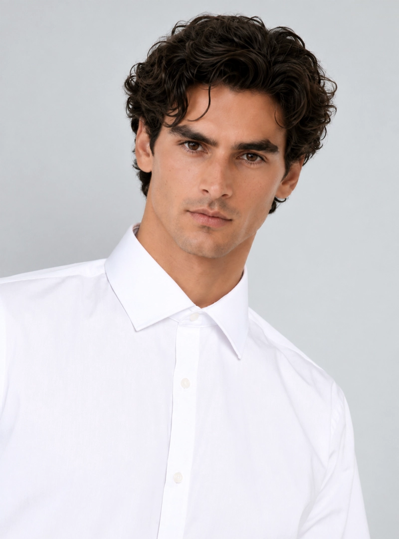 CAMISA HOMBRE ARROW FORMAL BLANCA TAILORED FIT - 4