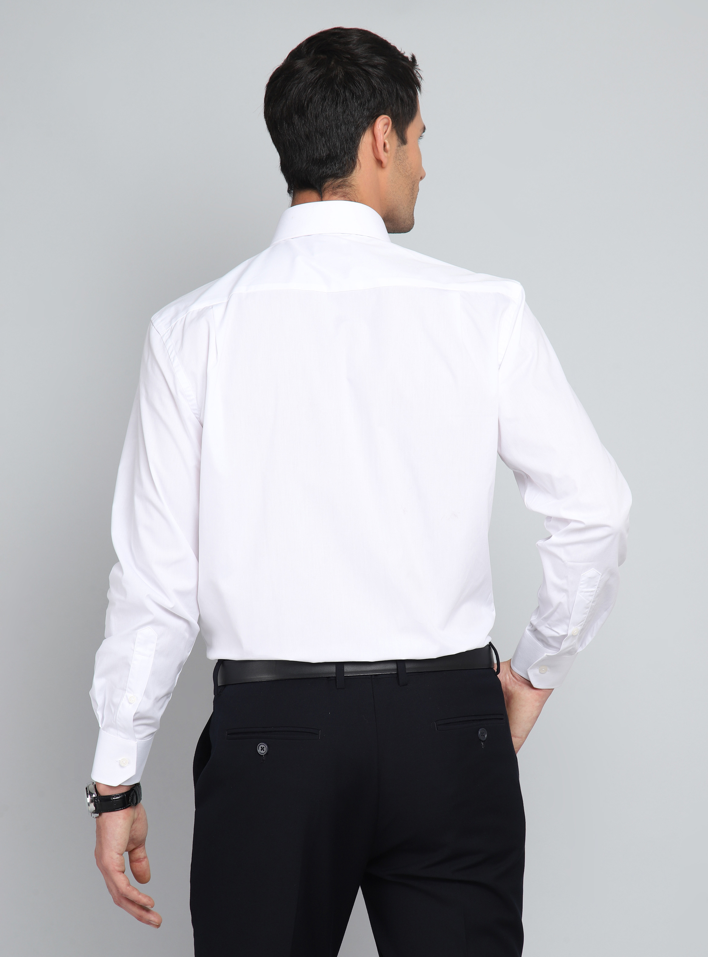 CAMISA HOMBRE ARROW FORMAL BLANCA TAILORED FIT - 4