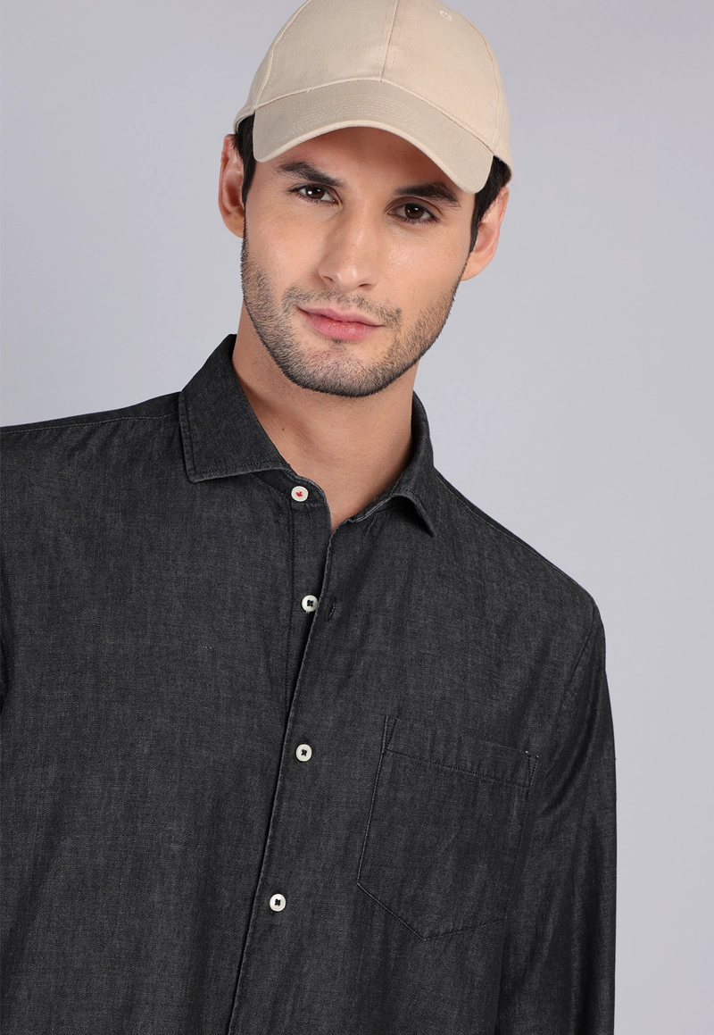CAMISA CASUAL DENIM ARROW - 3