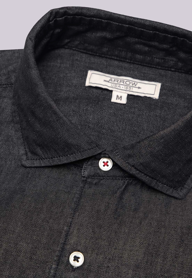 CAMISA CASUAL DENIM ARROW - 5