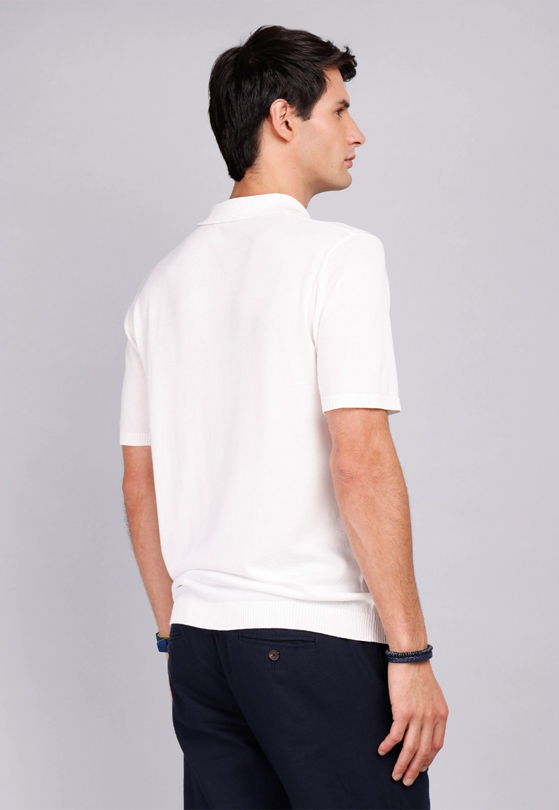 POLERA TEJIDA CUELLO CON CIERRE ARROW - 2