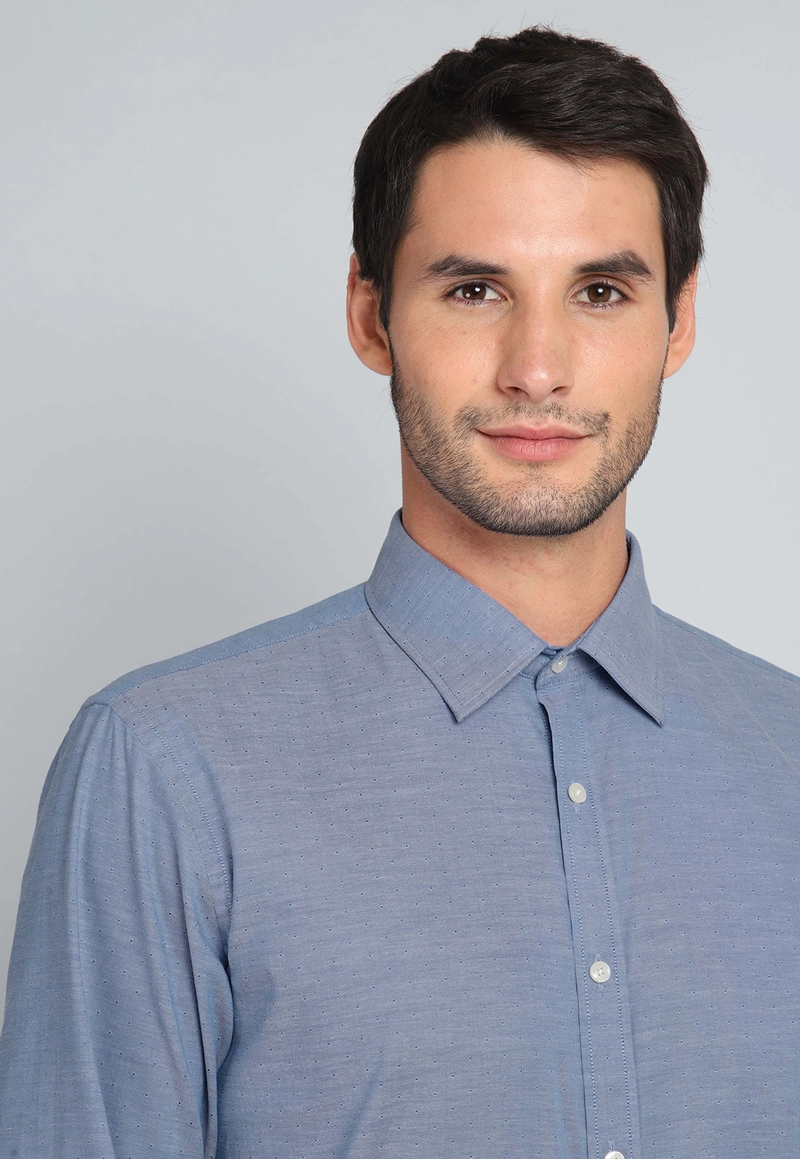 CAMISA FORMAL TEXTURADA SPANDEX ARROW - 4