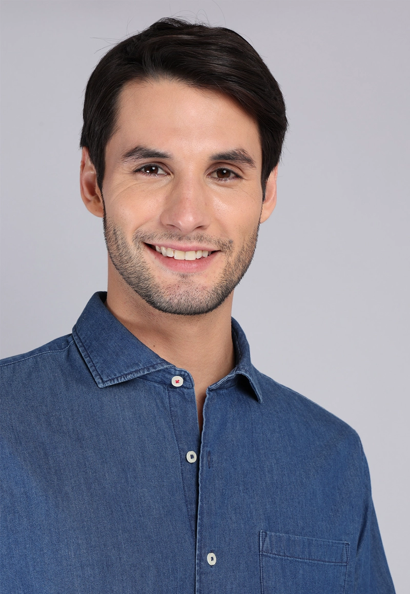 CAMISA CASUAL DENIM ARROW - 3