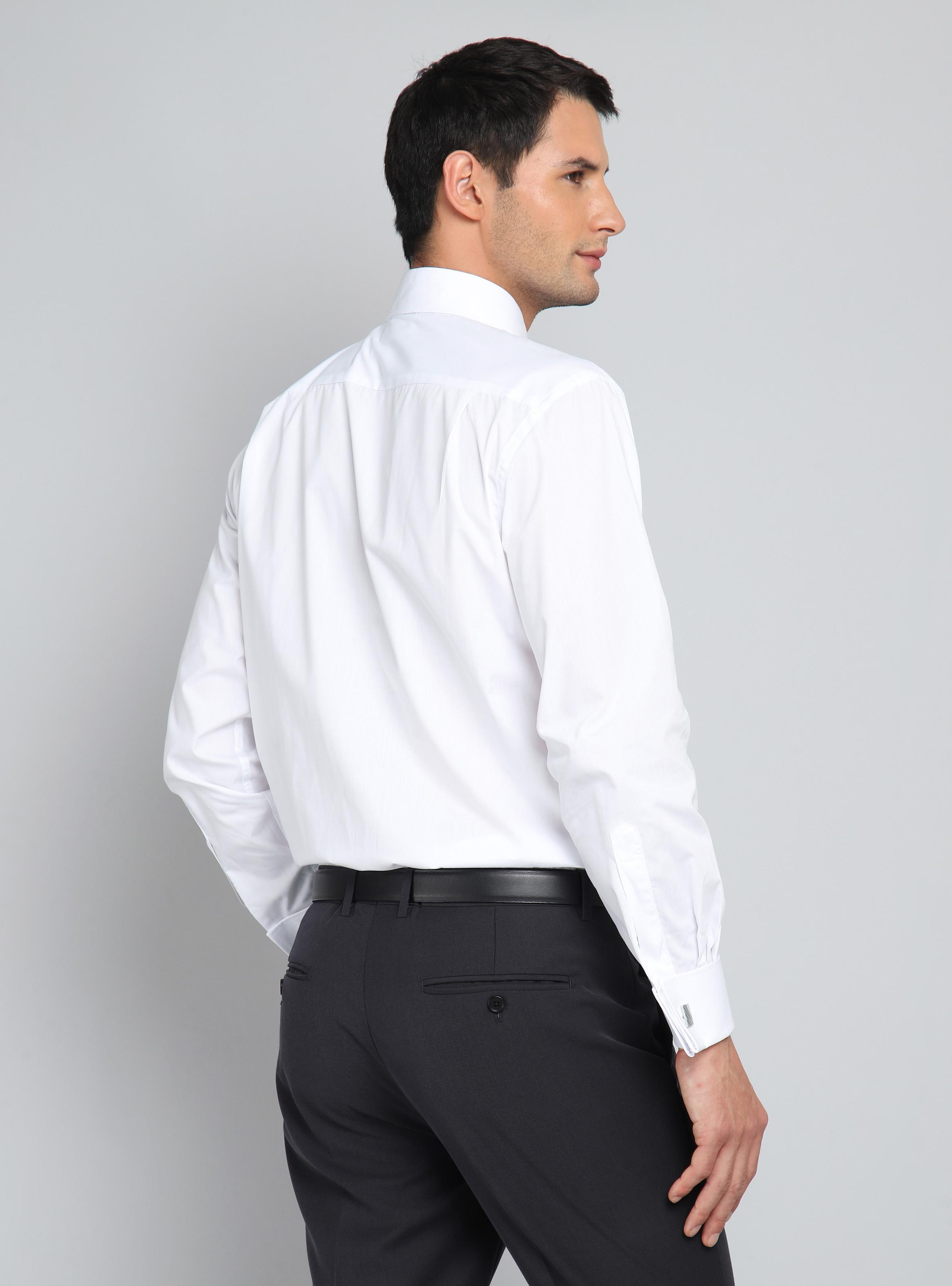 CAMISA HOMBRE ARROW CUELLO ITALIANO PUÑO DOBLE ALGODON - 3