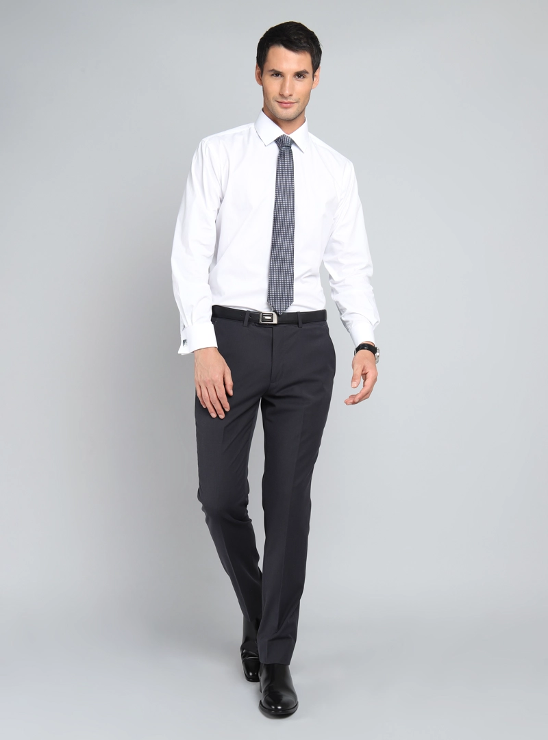 CAMISA HOMBRE ARROW CUELLO ITALIANO PUÑO DOBLE ALGODON - 5