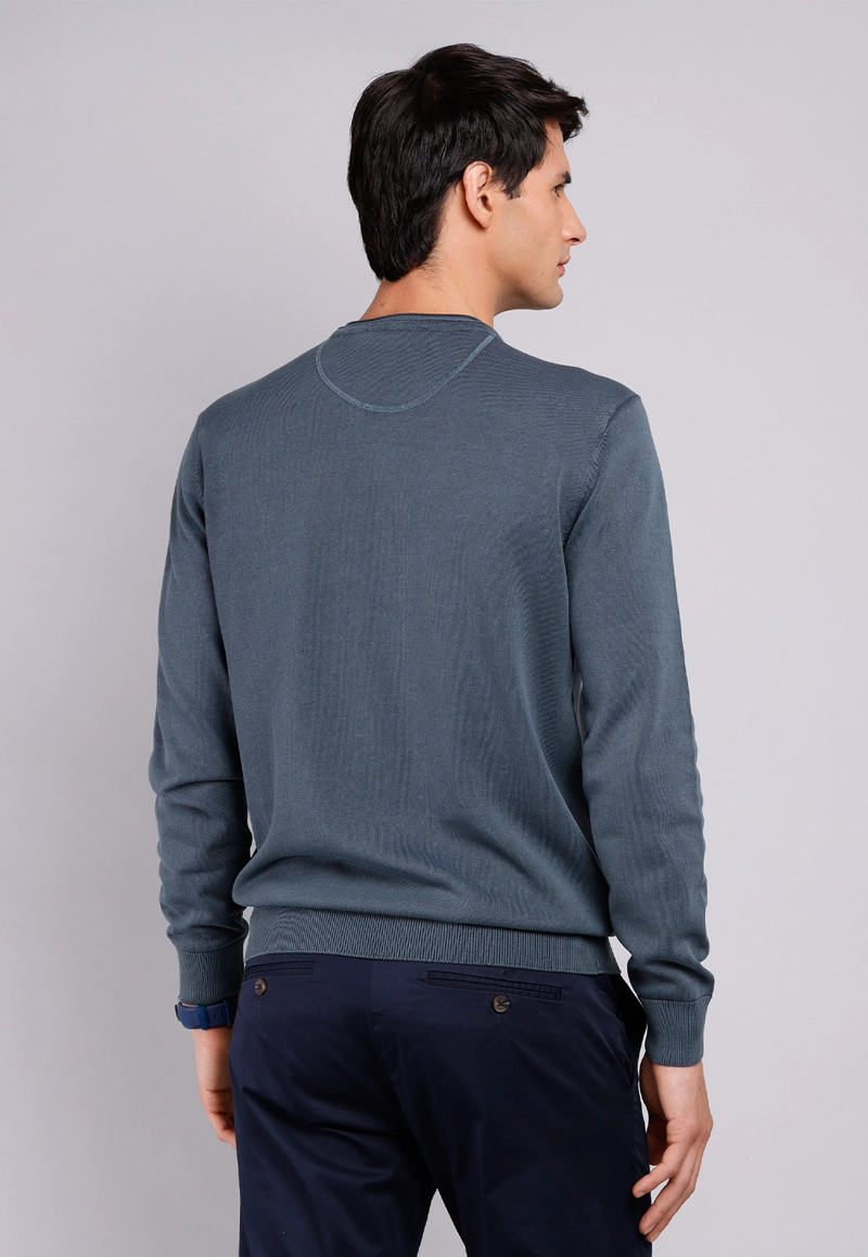 SWEATER CUELLO REDONDO STONE WASH ARROW - 2
