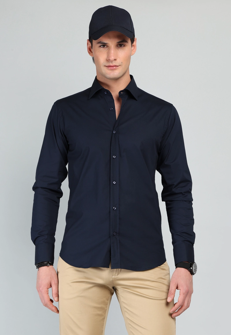 CAMISA LISA SPANDEX ARROW - 1