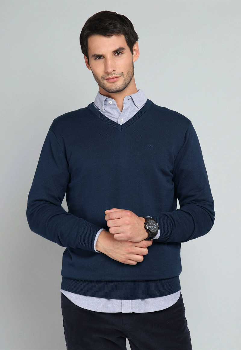SWEATER CUELLO V ARROW - 1