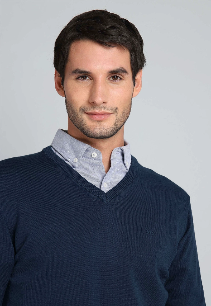 SWEATER CUELLO V ARROW - 3