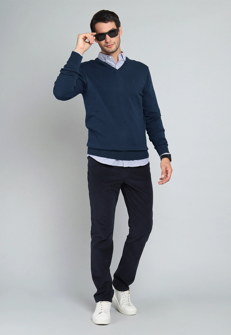 SWEATER CUELLO V ARROW - 5