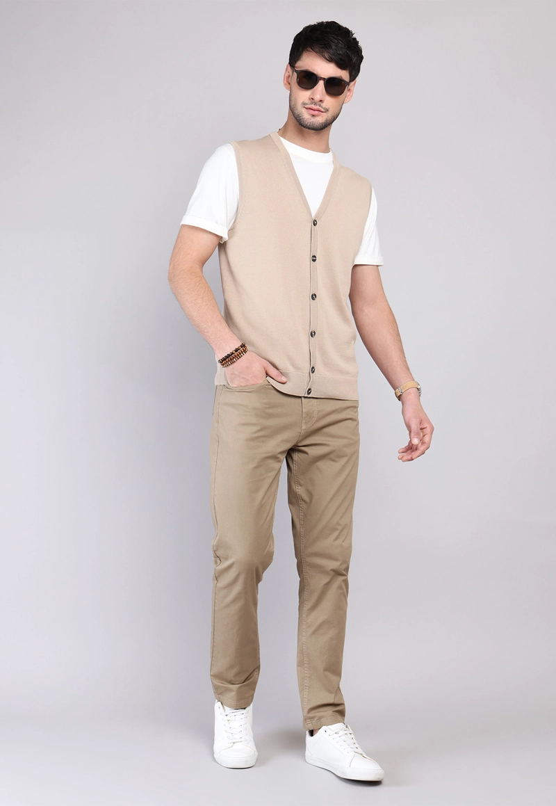 CARDIGAN SIN MANGAS ARROW - 4
