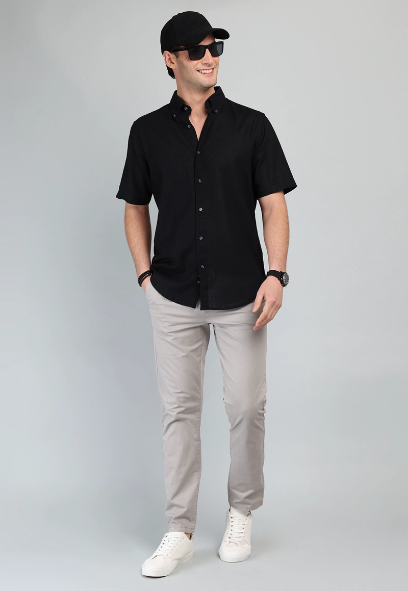 CAMISA DE LINO Y ALGODON ARROW - 4