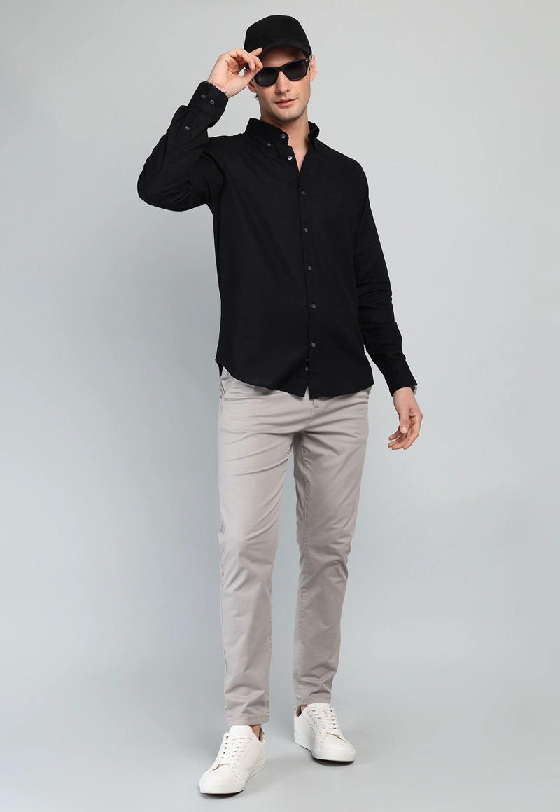 CAMISA DE LINO Y ALGODON ARROW - 4