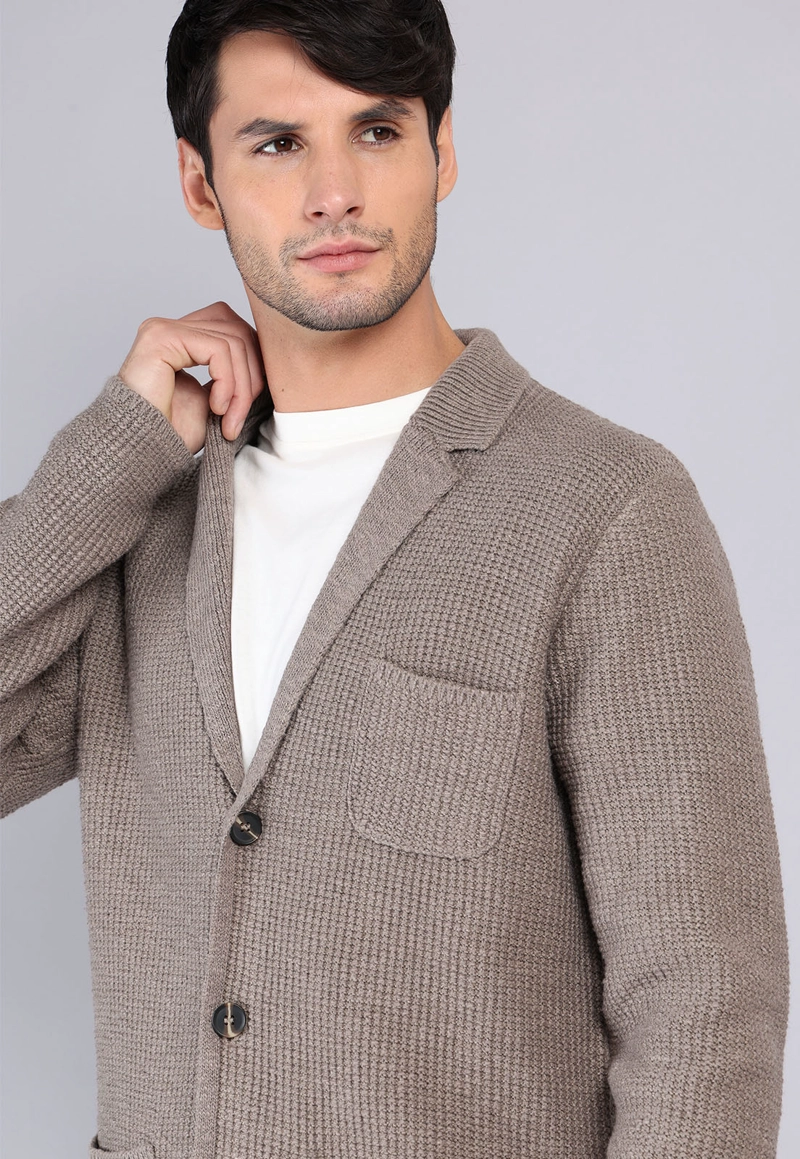 CARDIGAN TEXTURADO ARROW - 3