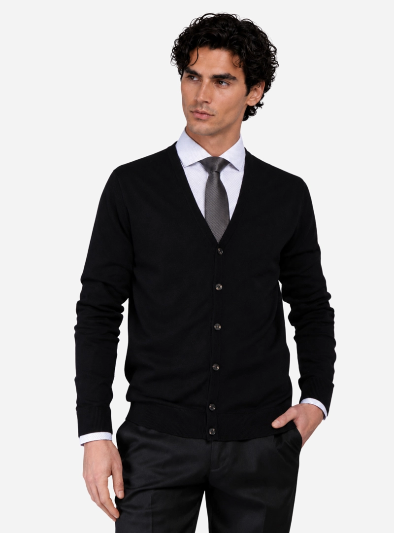 CARDIGAN MANGA LARGA ARROW - 1
