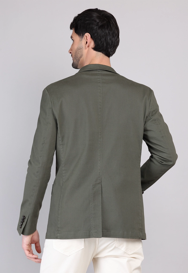 BLAZER LISO ALGODON ARROW - 2