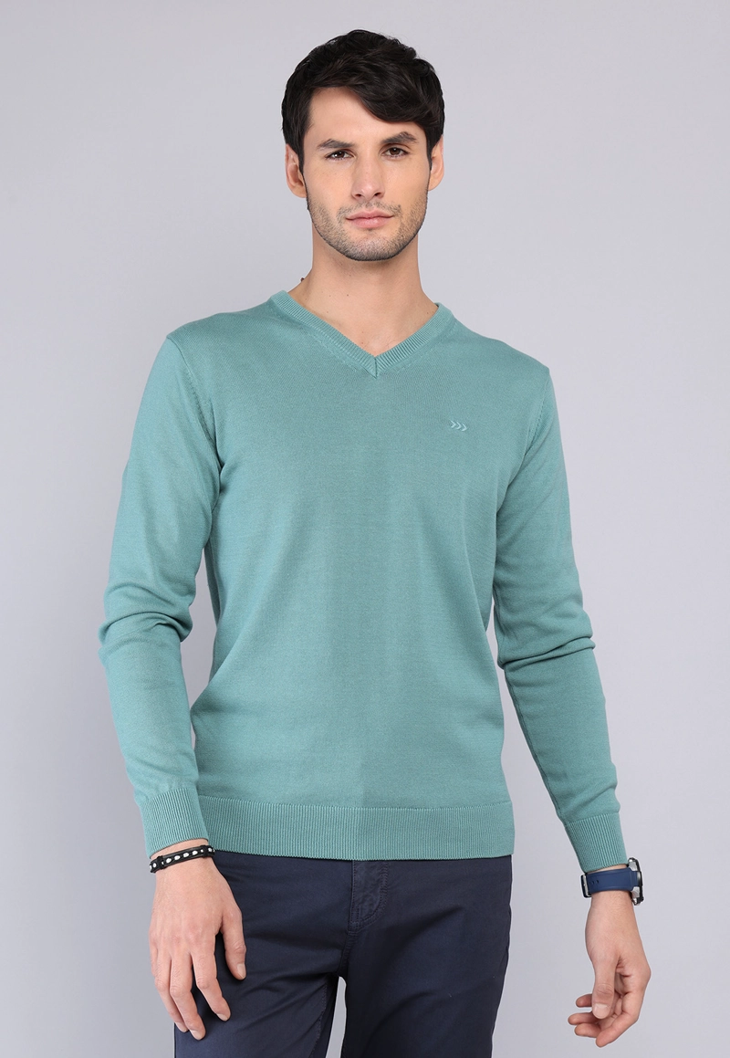 SWEATER CUELLO V ARROW - 1