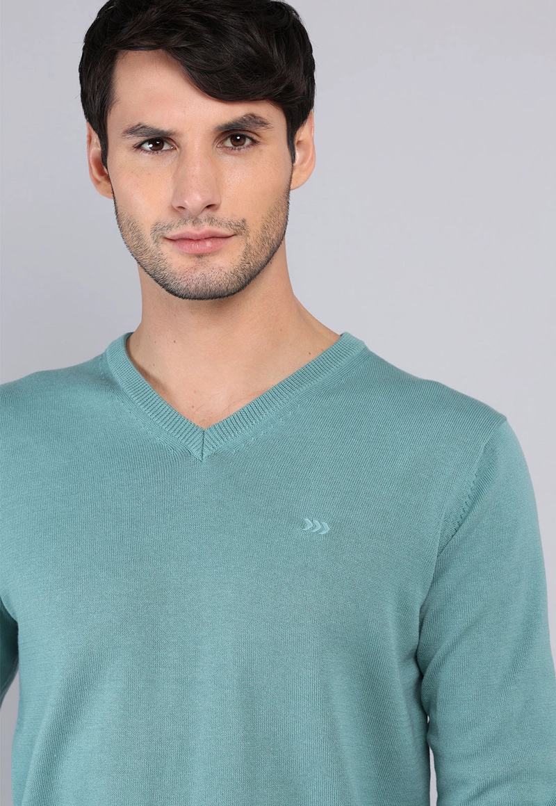 SWEATER CUELLO V ARROW - 3