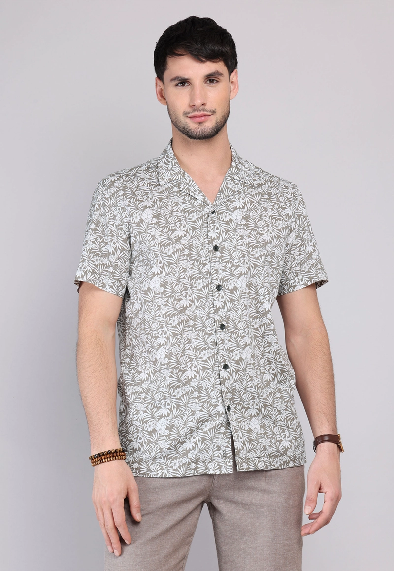 CAMISA CASUAL PRINT ARROW - 1