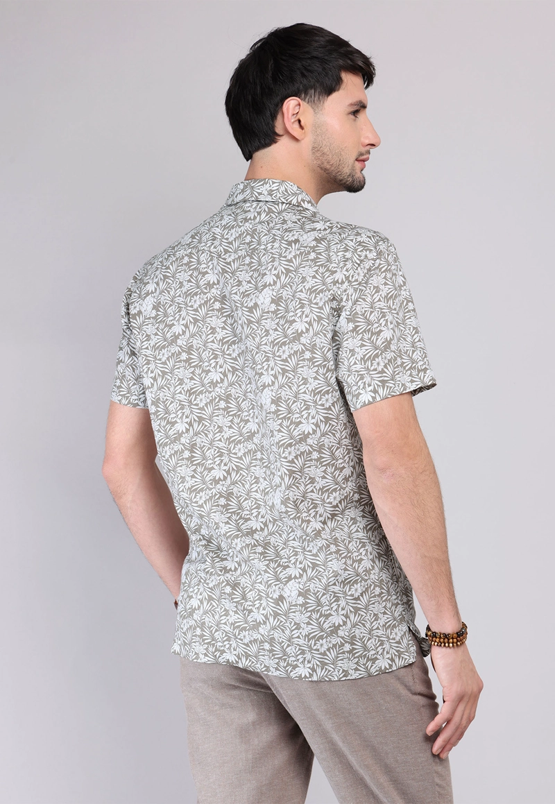 CAMISA CASUAL PRINT ARROW - 2