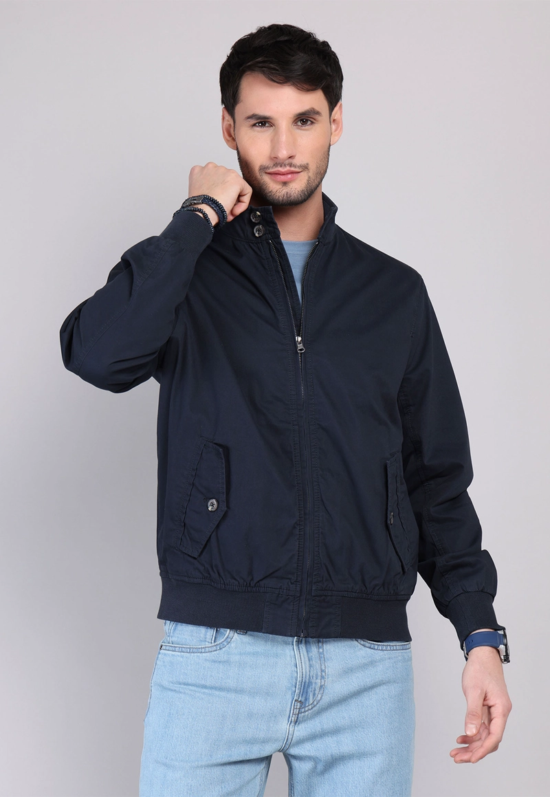 CHAQUETA LISA CUELLO ALTO ARROW - 1