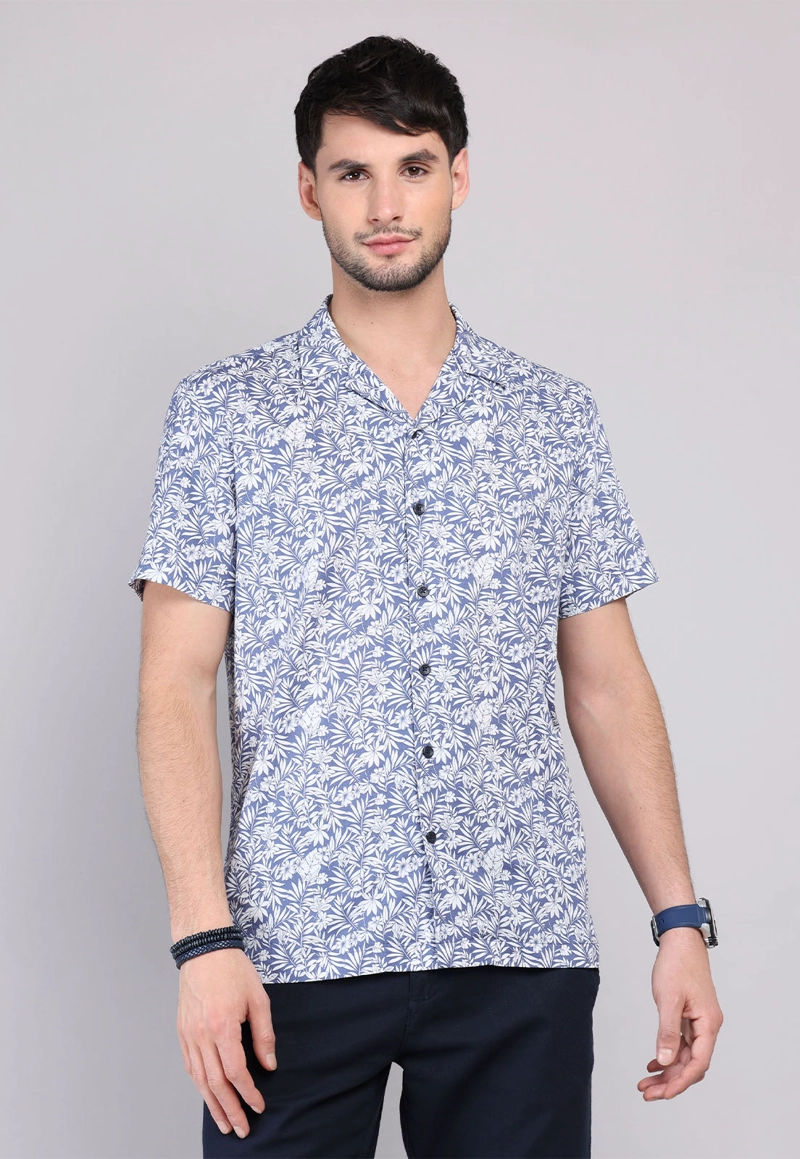 CAMISA CASUAL PRINT ARROW - 1