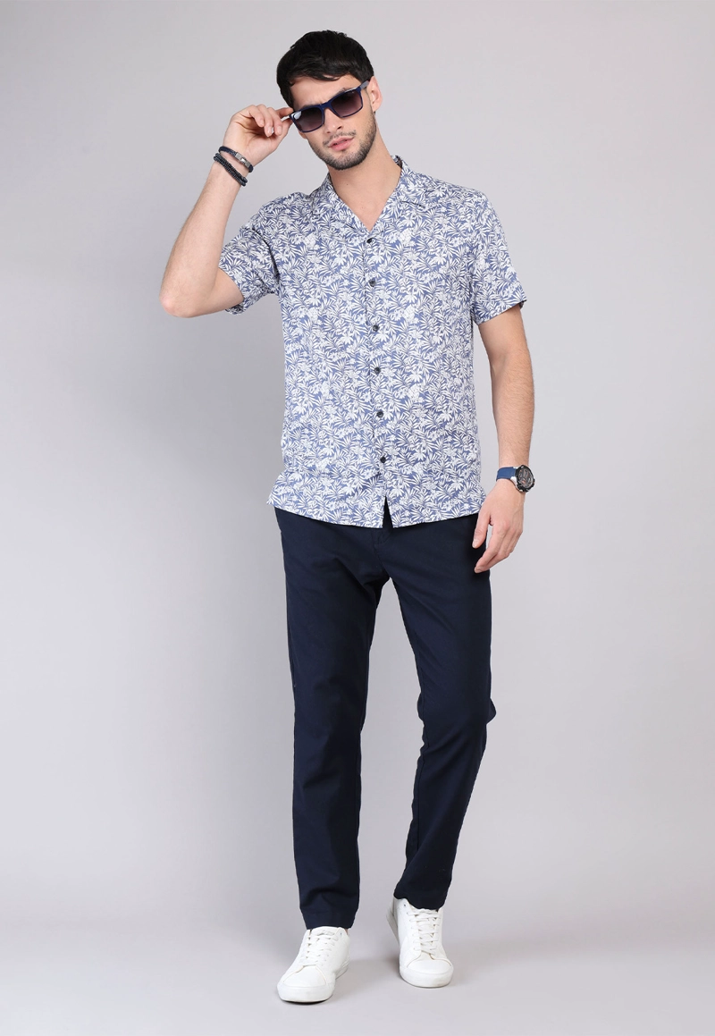 CAMISA CASUAL PRINT ARROW - 4