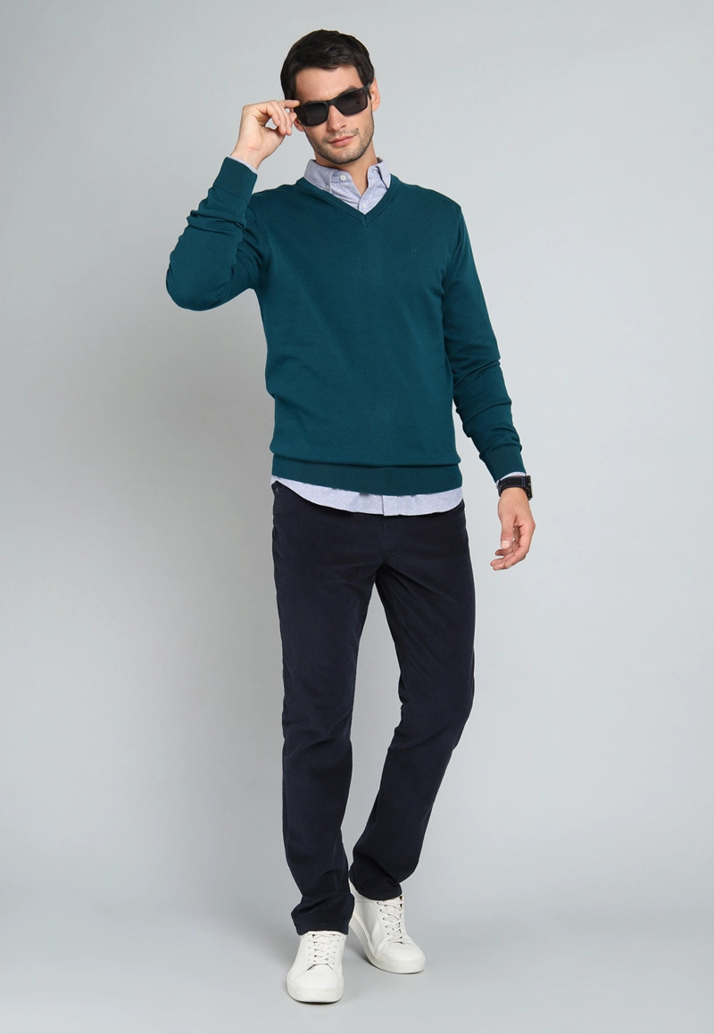 SWEATER CUELLO V ARROW - 4