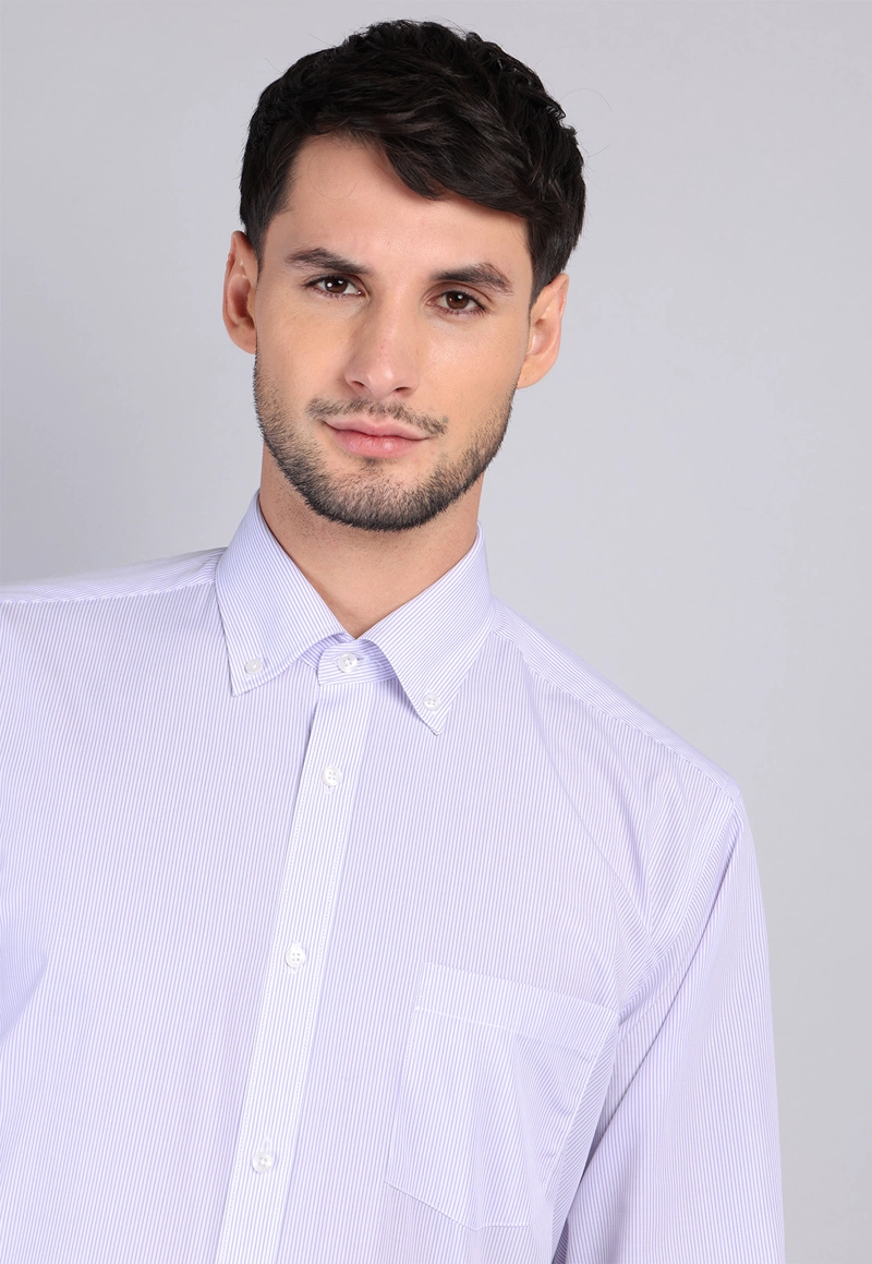 CAMISA FORMAL A RAYAS VAN HEUSEN - 4