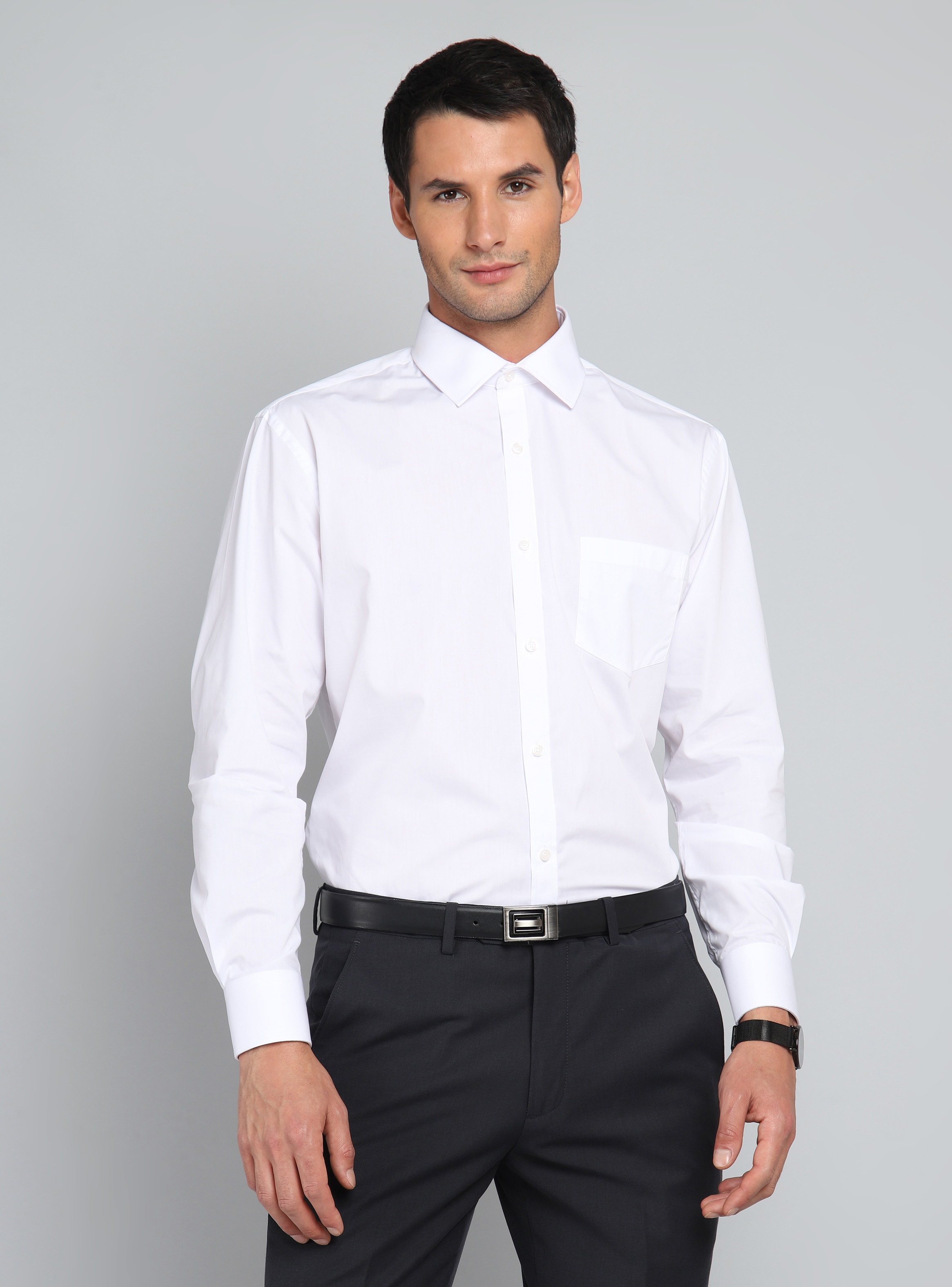 CAMISA HOMBRE ARROW CUELLO ITALIANO BLANCA TAILORED FIT - 1