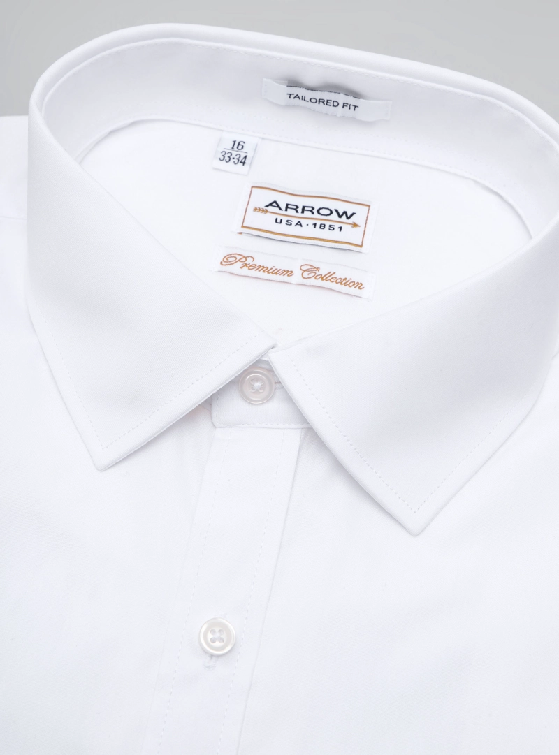 CAMISA HOMBRE ARROW CUELLO ITALIANO BLANCA TAILORED FIT - 2