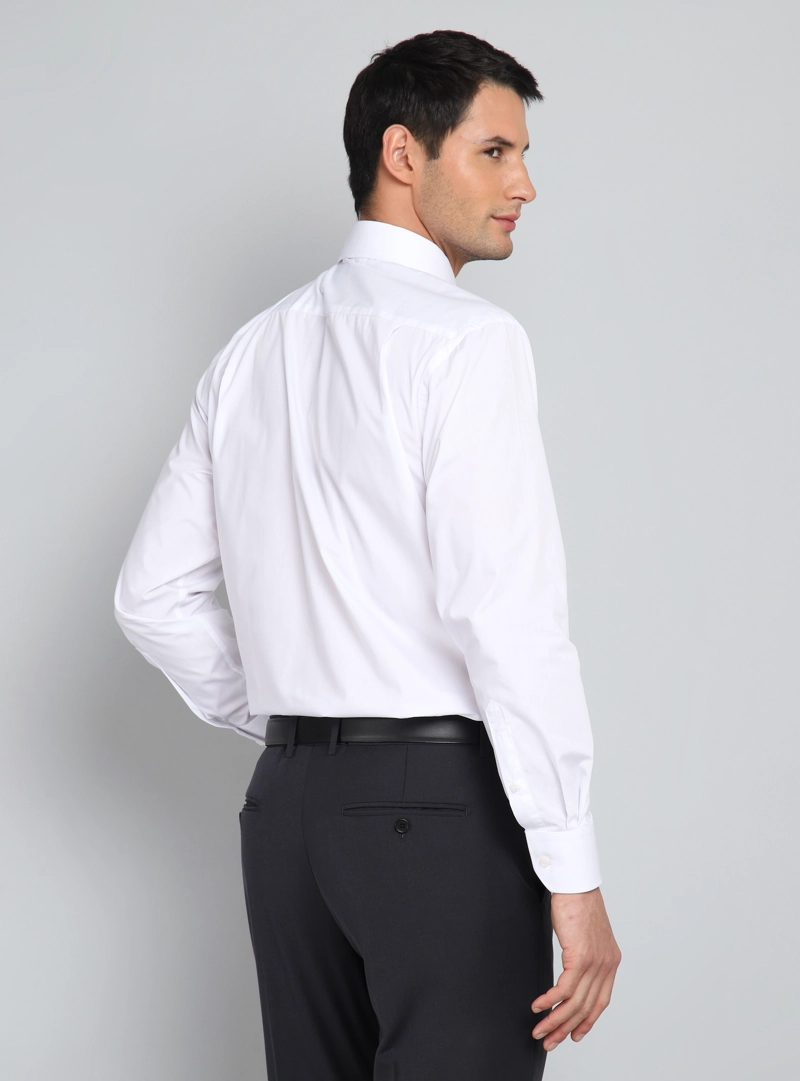 CAMISA HOMBRE ARROW CUELLO ITALIANO BLANCA TAILORED FIT - 3