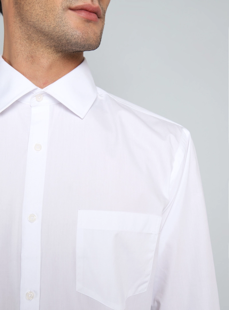 CAMISA HOMBRE ARROW CUELLO ITALIANO BLANCA TAILORED FIT - 4
