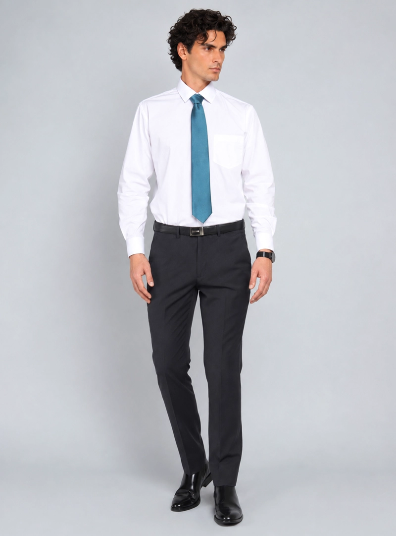 CAMISA HOMBRE ARROW CUELLO ITALIANO BLANCA TAILORED FIT - 5