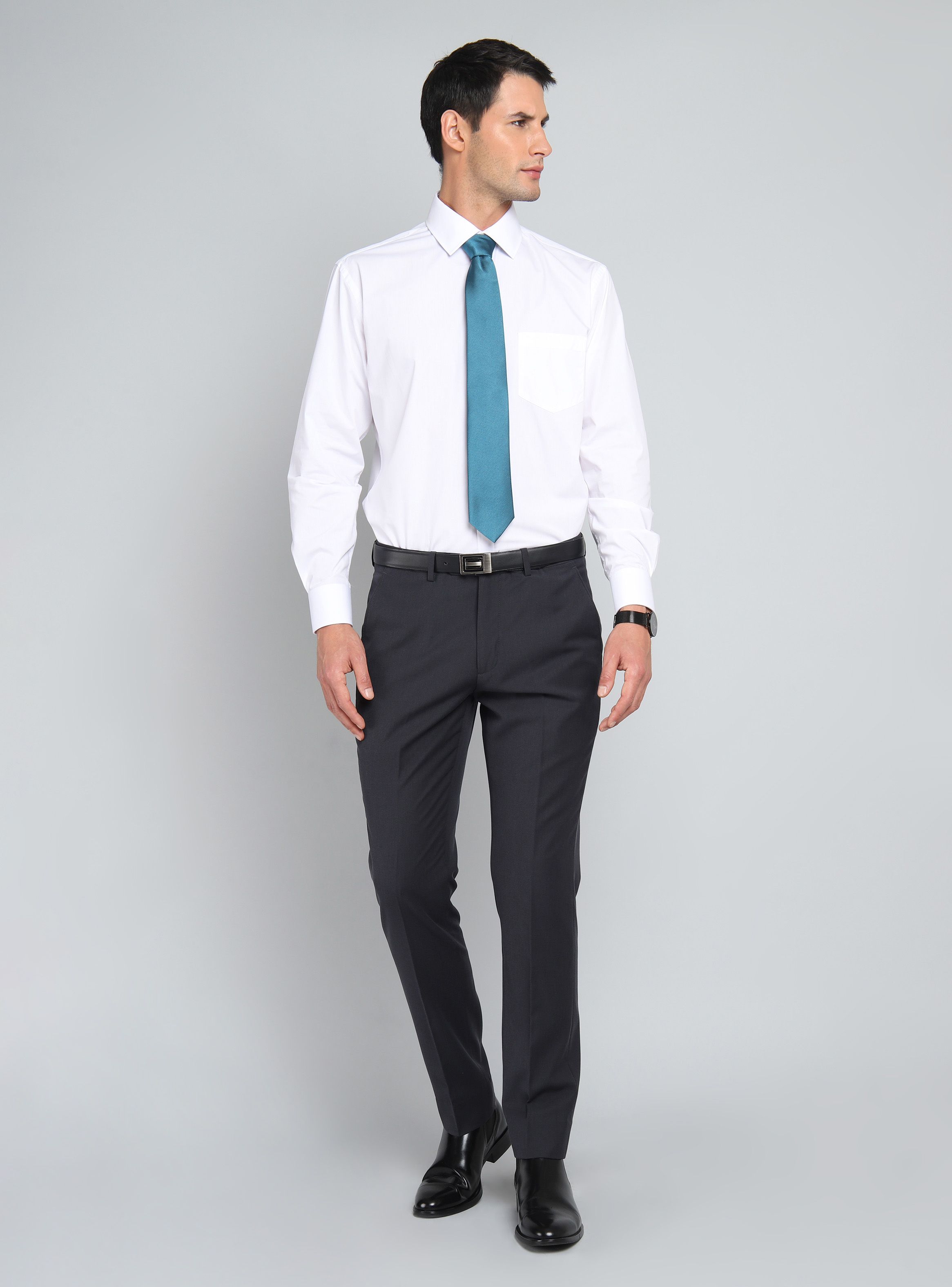 CAMISA HOMBRE ARROW CUELLO ITALIANO BLANCA TAILORED FIT - 5