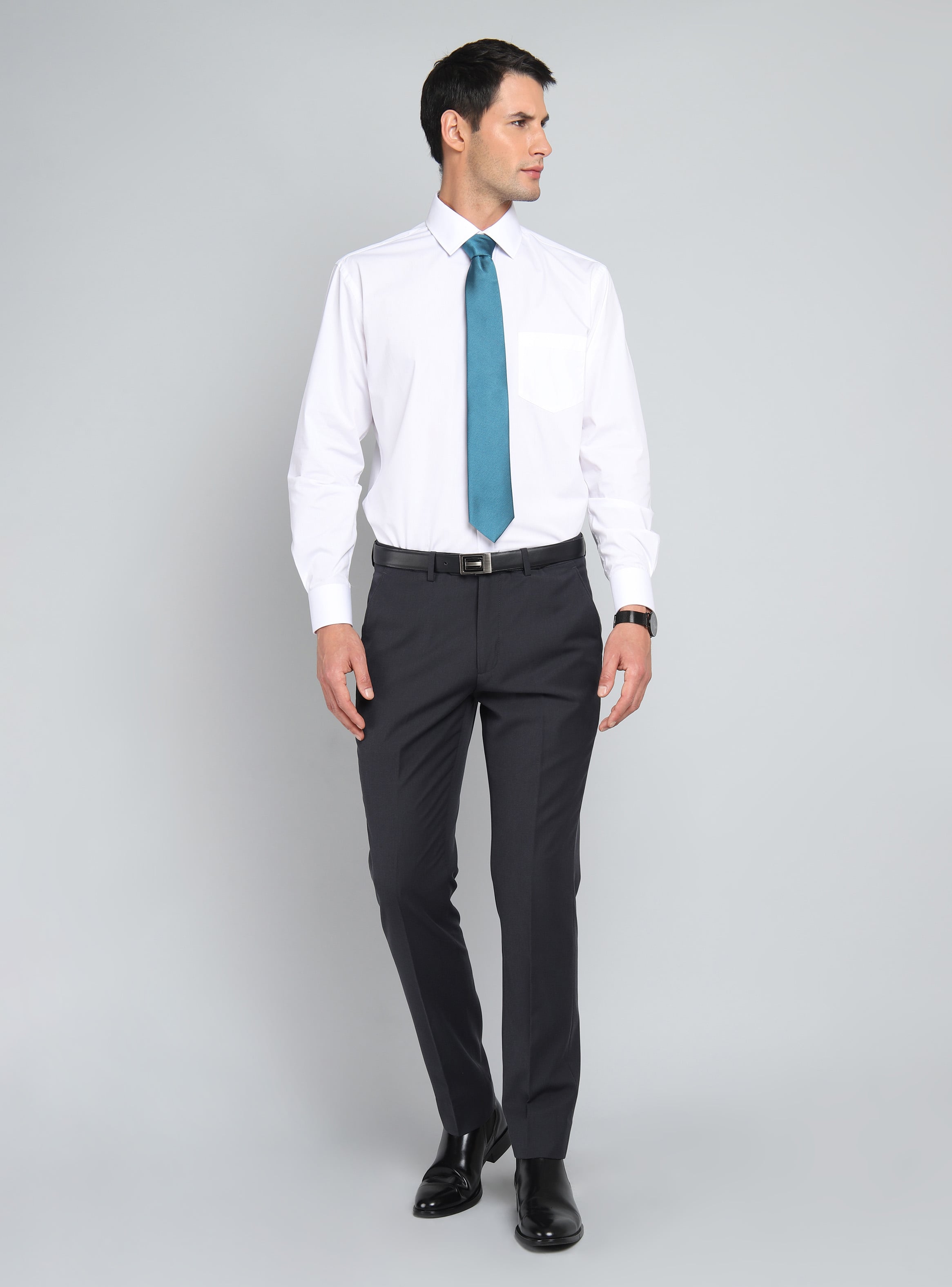 CAMISA HOMBRE ARROW CUELLO ITALIANO BLANCA TAILORED FIT - 5
