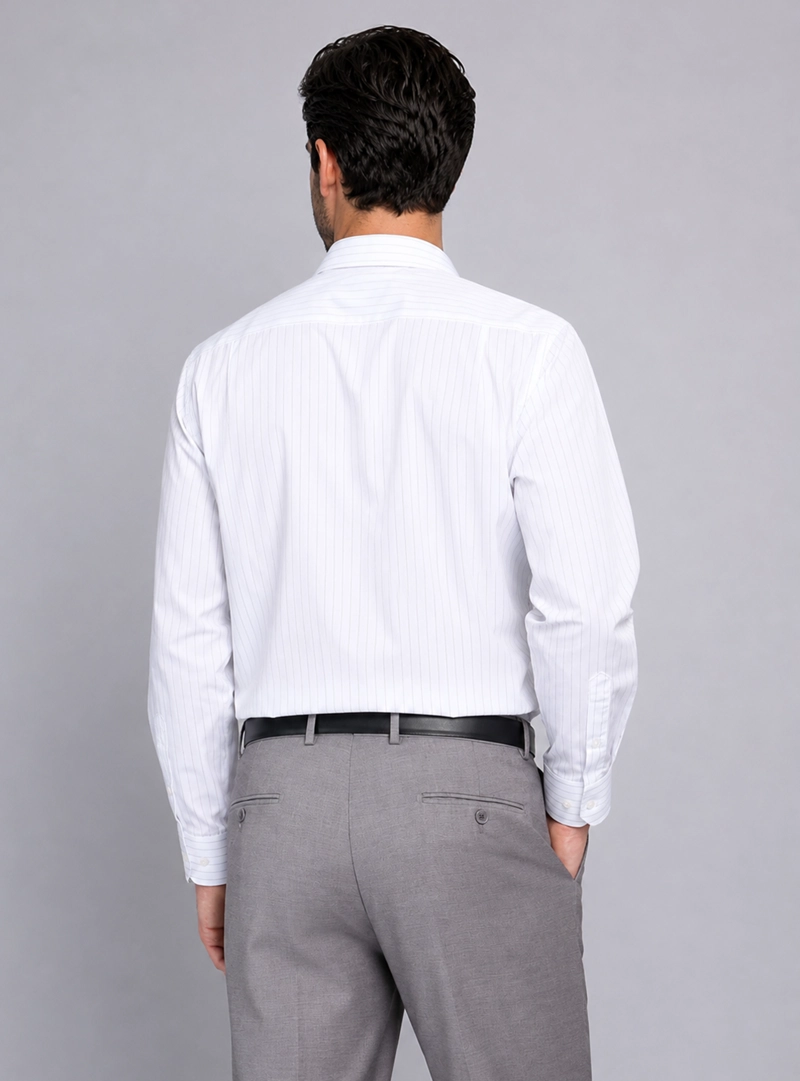 CAMISA FORMAL A RAYAS VAN HEUSEN - 3