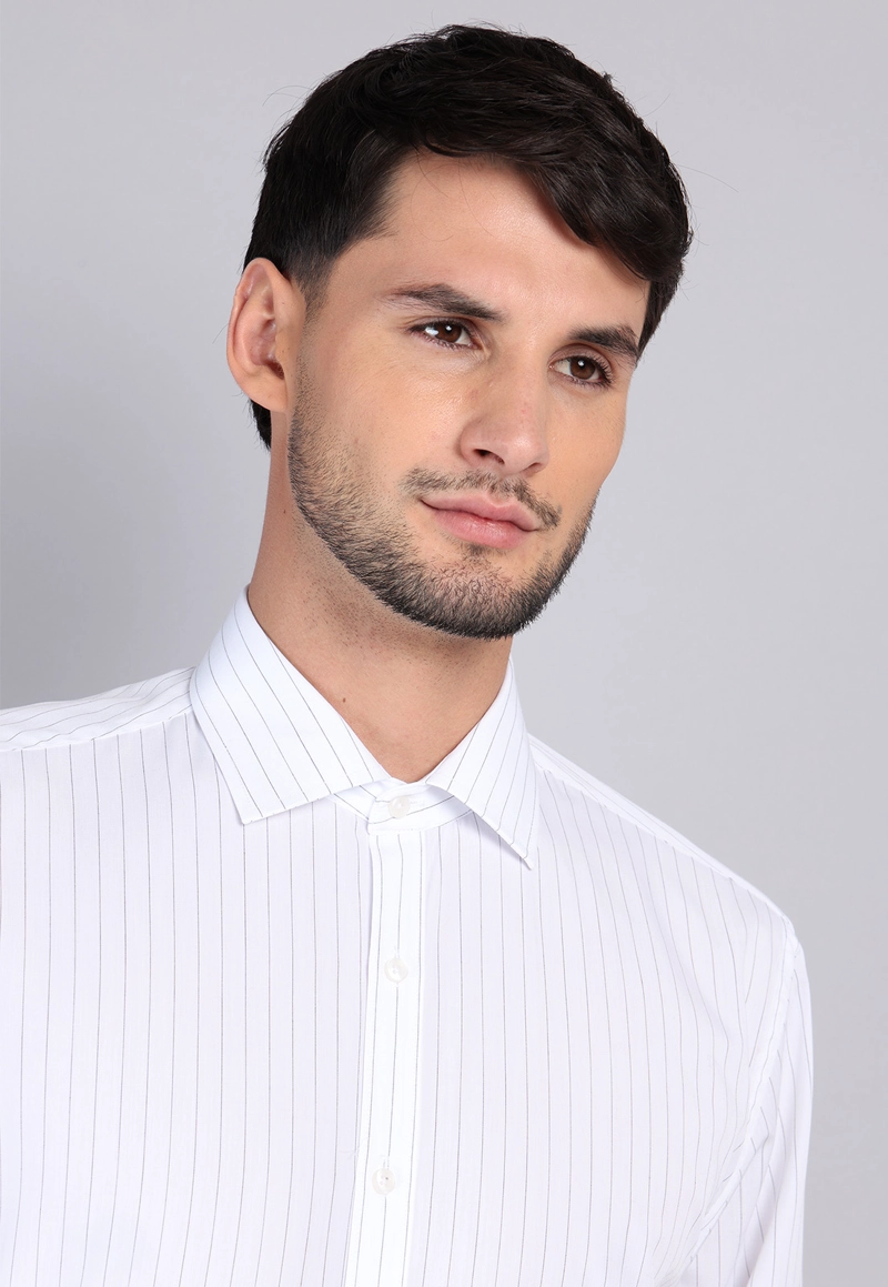 CAMISA FORMAL A RAYAS VAN HEUSEN - 4