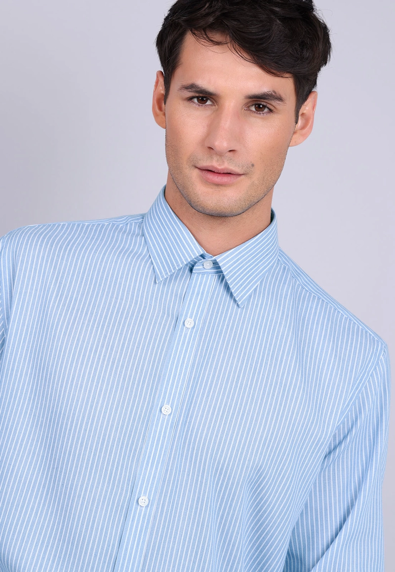 CAMISA FORMAL RAYAS VAN HEUSEN - 4