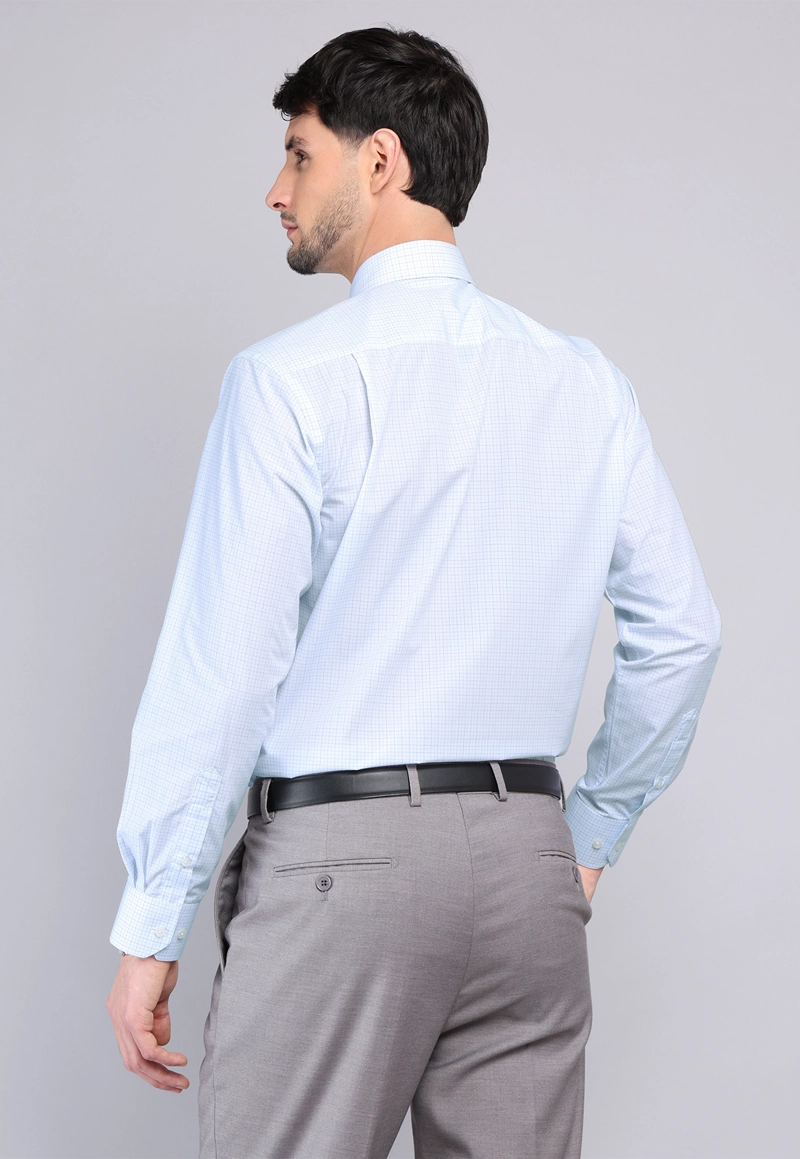 CAMISA FORMAL A CUADROS VAN HEUSEN - 3
