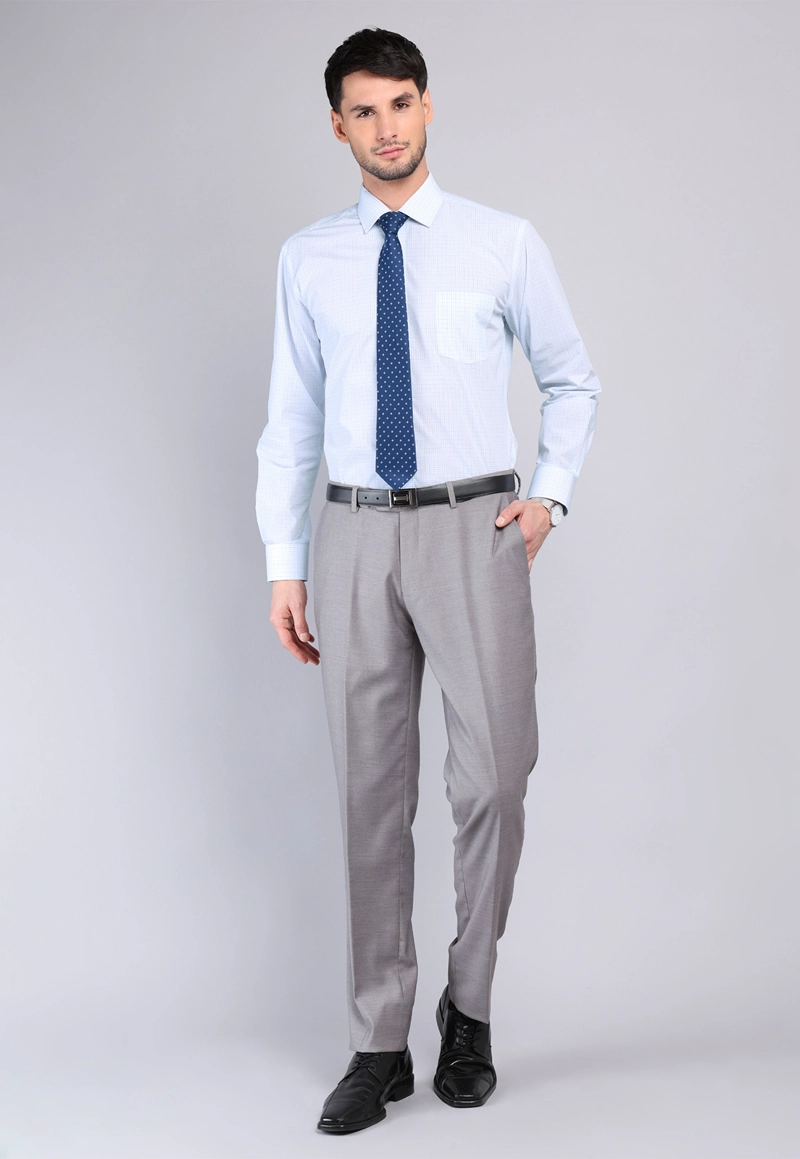 CAMISA FORMAL A CUADROS VAN HEUSEN - 5