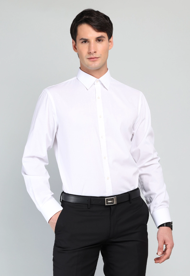 CAMISA FORMAL TEXTURADA SPANDEX ARROW - 1