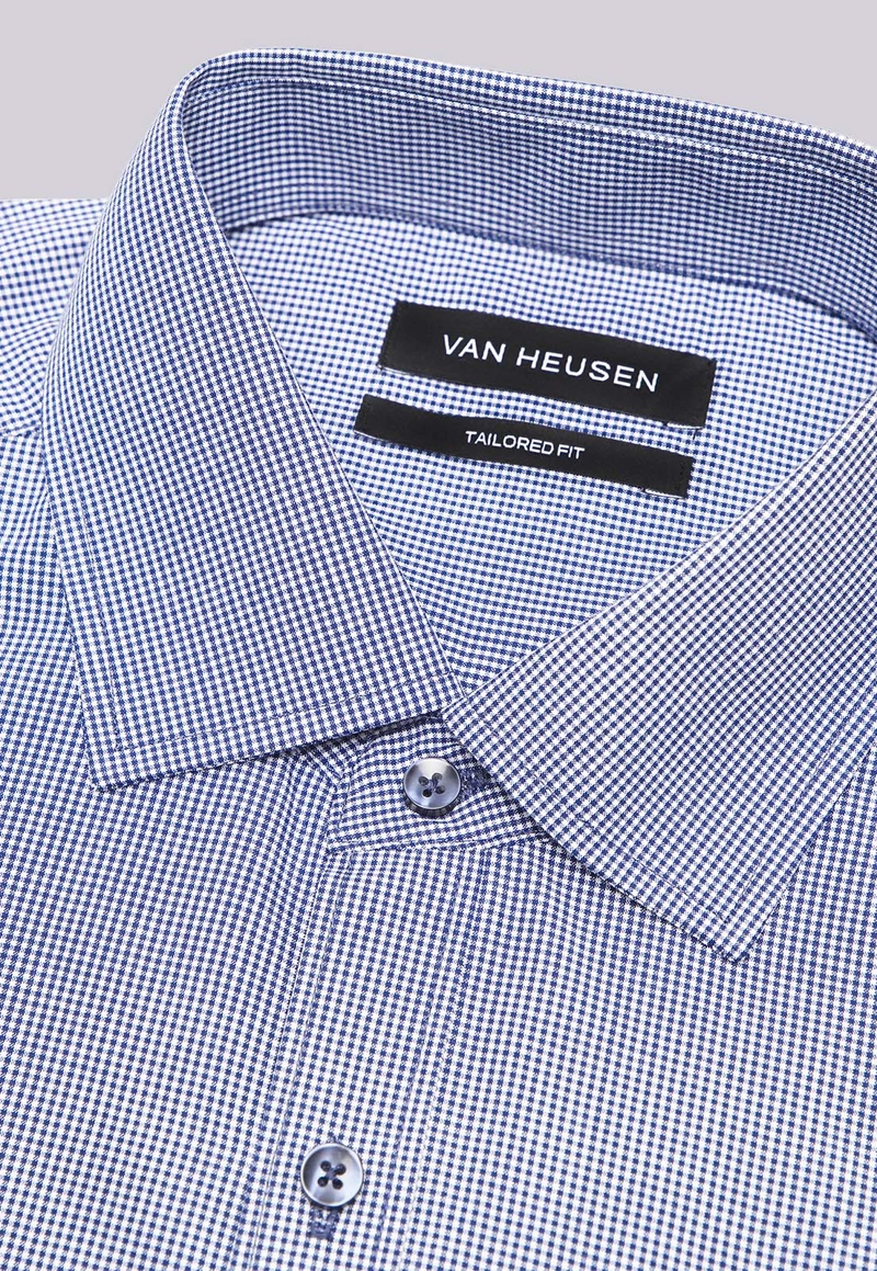 CAMISA FORMAL A CUADROS VAN HEUSEN - 2