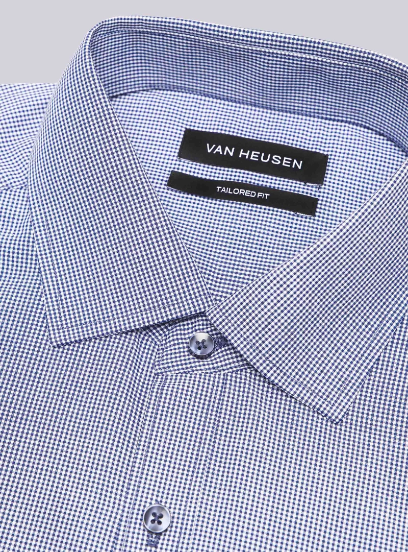 CAMISA FORMAL A CUADROS VAN HEUSEN - 2