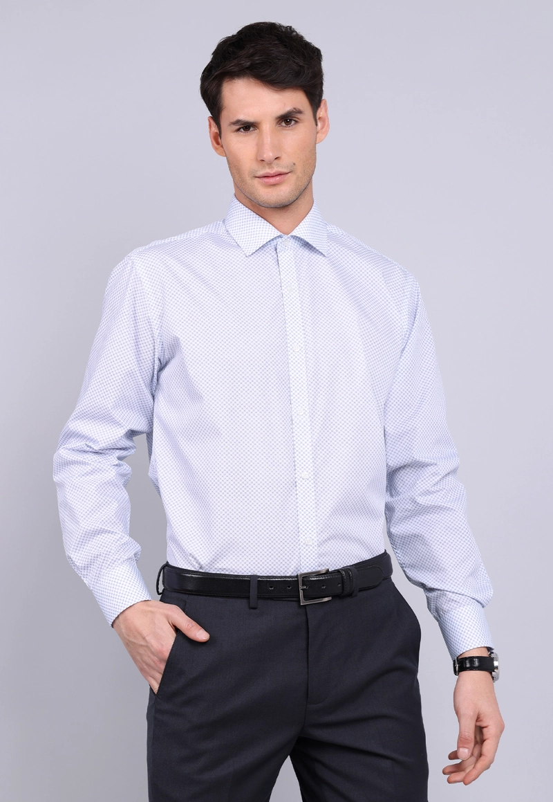 CAMISA FORMAL PRINT VAN HEUSEN - 1