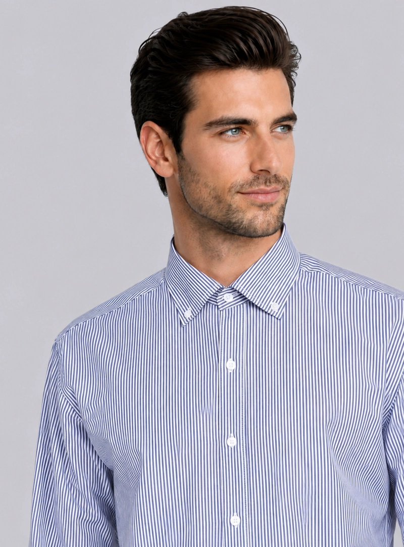 CAMISA FORMAL A RAYAS VAN HEUSEN - 4